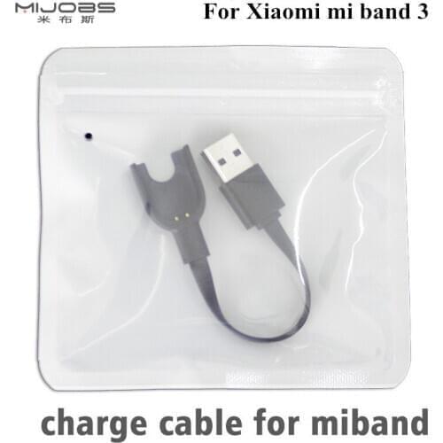 Mijobs Smart Accessories For Xiaomi Mi Band 3 Charger Easy to Carry for Xiaomi Mi Band 3 Charger Cable USB Charging Cables
