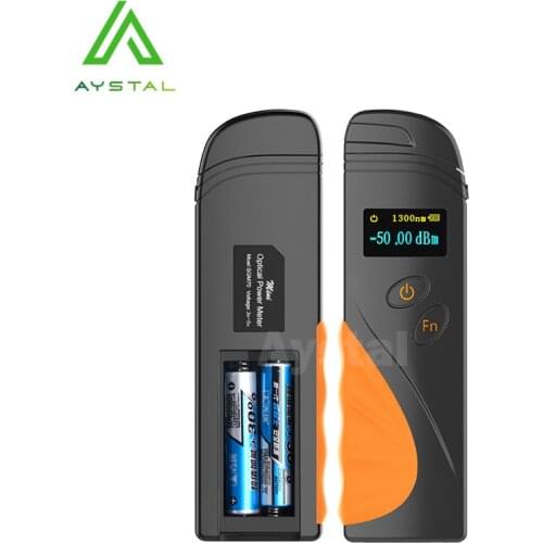 Ftth High Precision Handheld Mini Optical Fiber Power Meter -70 to +3 dBm Fiber Optic Cable Tester -50 to +20 dBm OPM