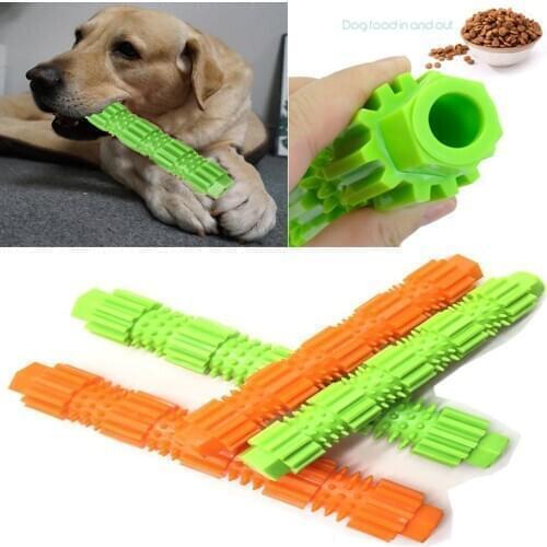 Dog Chew Toys Dog Toothbrush Pet Molar Tooth Cleaner Brushing Stick Doggy Puppy Teeth Cleaning Dog Pet Puppies Dog Rubber Toys