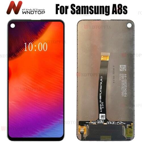 Super Amoled LCD For Samsung Galaxy A8s LCD Display a8s Touch Screen Digitizer Assembly For Samsung A8s LCD G8870 LCD