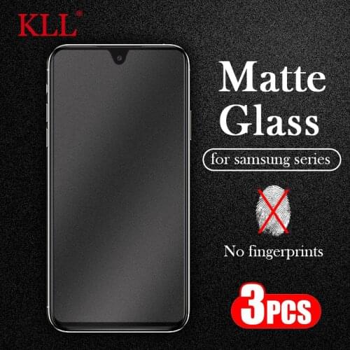 1-3pcs Matte Glass for Samsung Galaxy A22 A21S A02 A12 A42 M02 M12 M62 M21 F62 F12 F02S F41 S20 FE 10 lite Screen Protector