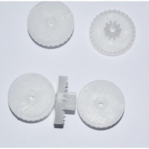 10/100pcs 30+10teeth 2.05hole plastic face crown gear/Technology model parts /diy toy accessories rc car robot C30102BQ