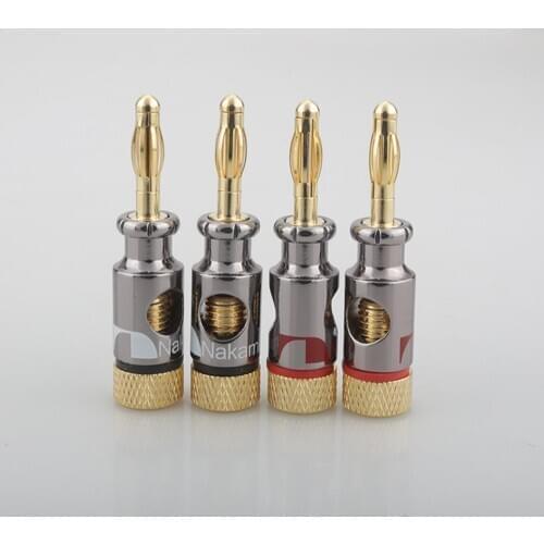 12Pieces Nakamichi Banana Plug Wire Cable Connectors AWG 2 Gauge