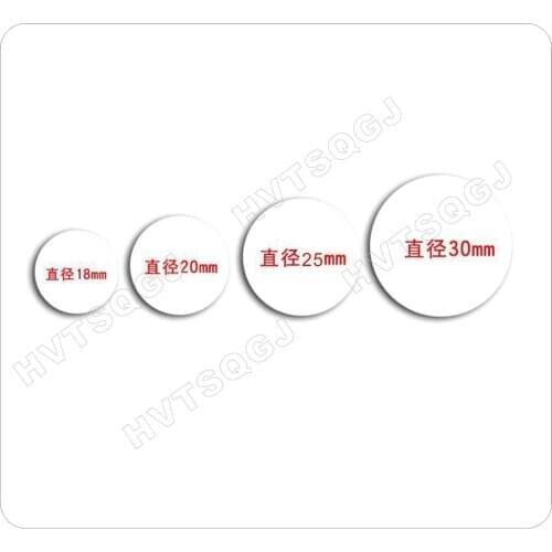 Free shipping(100pcs)125Khz Rfid Tags Stickers PVC Waterproof EM/TK 4100 Smart Card sticker