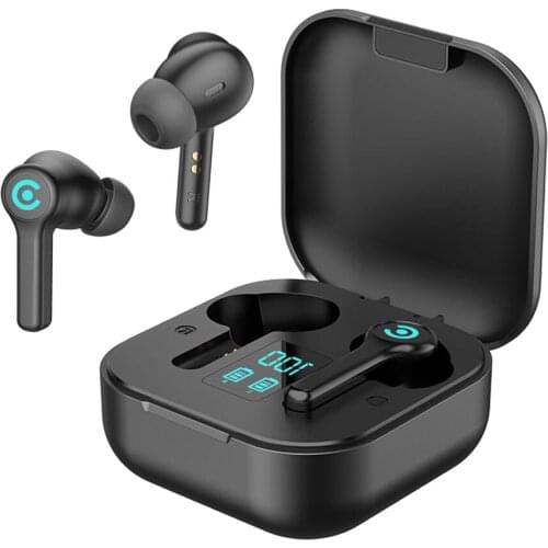 UNCJC Wireless Earphone Expertly Tuned Dynamic Speaker tws Earbuds with Dual Mic mini Stereo Headset Bluetooth 5.0 EDR Headphone