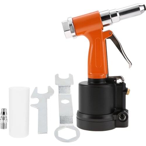 KP-7011/4" Hydraulic Air Riveter Pneumatic Nail Riveting Tool 18mm Stroke