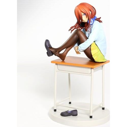 The Quintessential Quintuplets Nakano Miku 1/8 Scale PVC Figure Collectible Model Toy