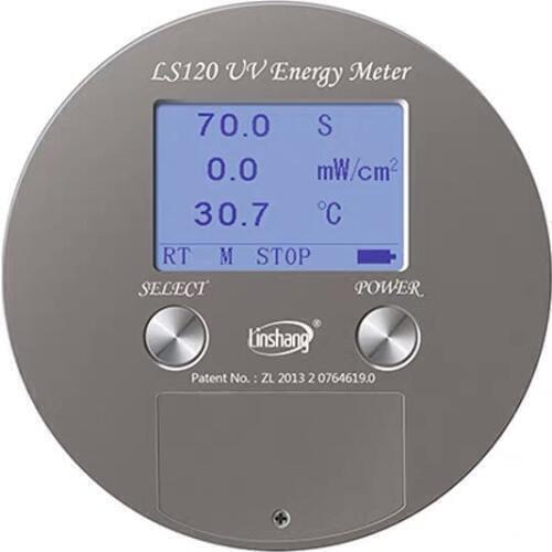 LS120 UV Energy Meter Measure the UV Energy Irradiance Temperature of UV Curing Machine Range 320nm~390nm
