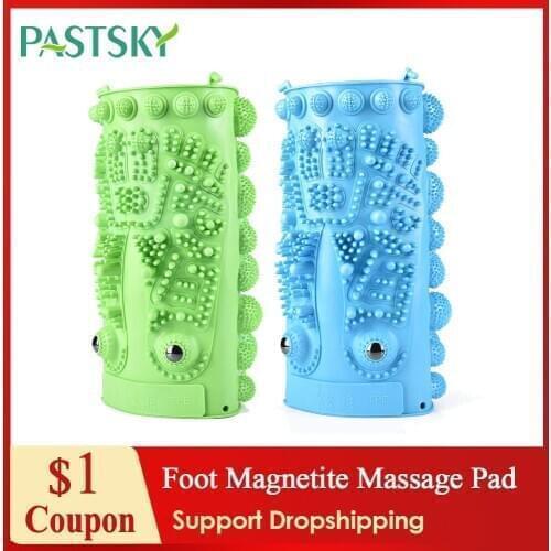 Foot Magnetite Massage Pad Promote Blood Circulation Pressure Plantar Point Massage Foot Toe Finger Pressing Board Massager Mat