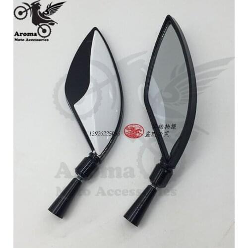 White motorcycle mirrors for yamaha universal 10mm 8mm honda suzuki kawasaki Harley Davidson Ducati KTM moto rearview mirror hot