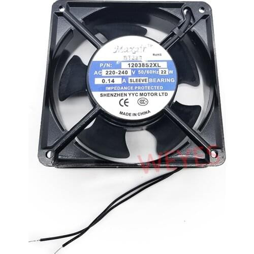 NEW for Maxair BT220 12038S2XL 220-240V 0.14A 22W 12cm