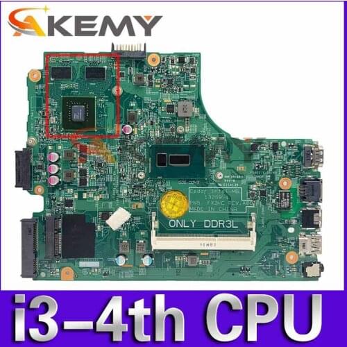Original Laptop motherboard For Dell Inspiron 15 3441 3541 3442 3542 I3-4005U Mainboard CN-0HHVFV 0HHVFV 13269-1 N15V-GM-S-A2