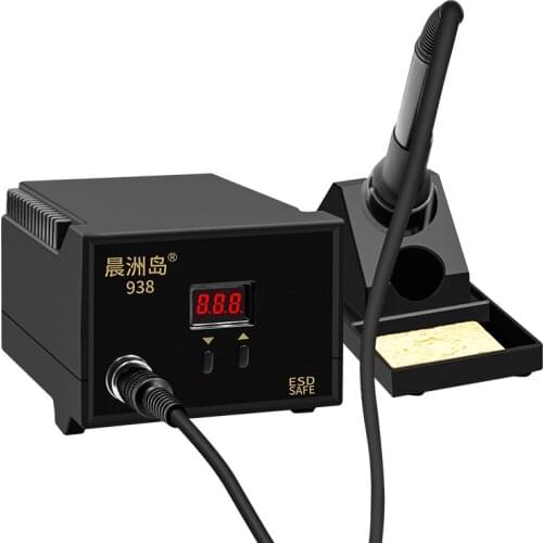 Digital Display 938 Soldering Station 220V 60W Soldering Iron BGA SMD Repair Rework Welding Tool Adjustabe Temperature with 900M