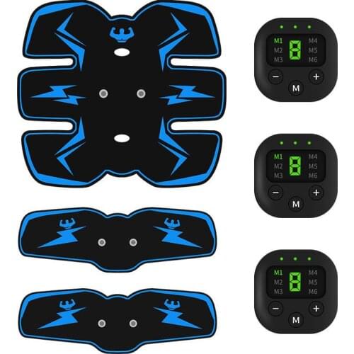 EMS Abdominal Belt Electrostimulation Muscle Stimulator Hip Muscular Trainer Home Gym Fitness Equipment