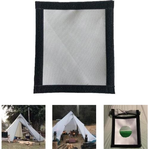 Stove Fire Pipe Anti-scalding Ring Protection Ring Stove Tube Fire Ring for Firewood Stove Tents Hot Chimney Tunnels