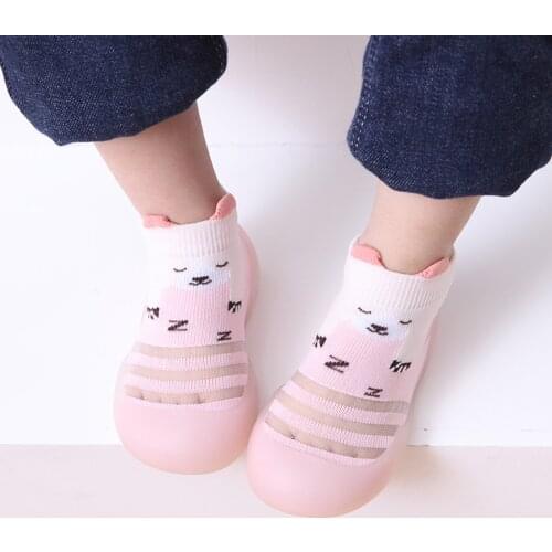 TELOTUNY Toddler Baby Girls Boys Children Cartoon Animal Socks Shoes Slippers Prewalker Soft Sole Baby Shoes Booties Anti-slip