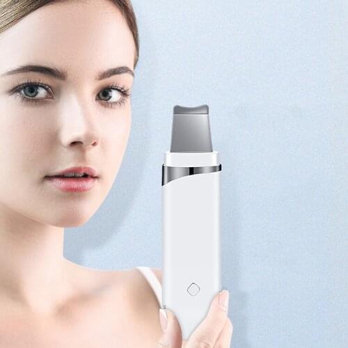 Ultrasonic skin shovel beauty instrument acne remover face suction blackhead shovel Pore Cleaner deep cleaning