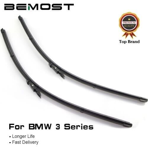 BEMOST Car Windshield Wiper Blades For BMW 3 Series E36/E46/E90/E91/E92/E93/F30/F31/F34 1993 To 2017 Side Pin/Pinch Tab/U Hook