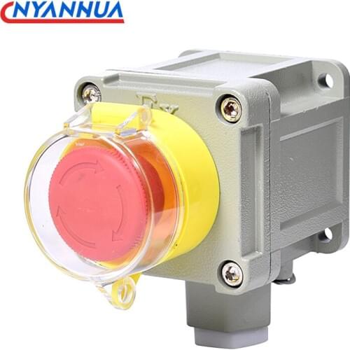 Explosion-proof Emergency Stop Button Switch Explosion-proof Button Explosion-proof Fire Button With Protective Cover