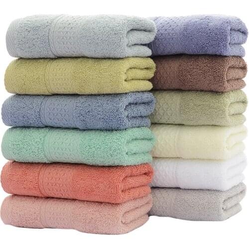1PC Pure and Fresh Style Face Towel 100% Cotton Material Soft comfortable Protect your skin 33x74cm