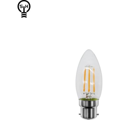 1pcs Filament Bulb C35 4W Retro Edison Bulb B22 Bombillas 220V-240V Vintage Lamp 4000K Home Decoration
