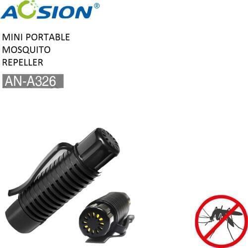 Free shipping AOSION camping patent Mini Portable Ultra sonic anti Electronic Pest Mosquito Insect Repeller repellent control