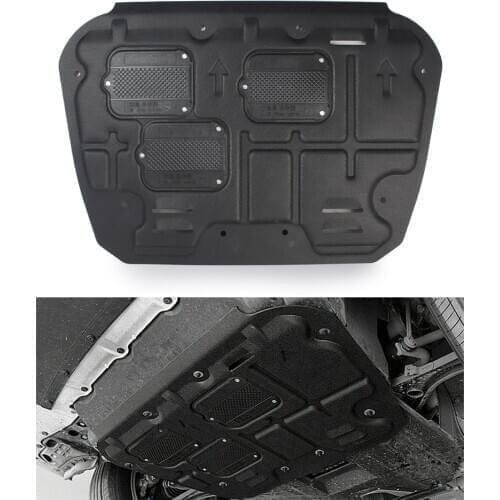 Car Under Cover Engine Splash Shield Guard Mudguard For 2016 2017 2018 2019 2020 Honda Civic 10th Black