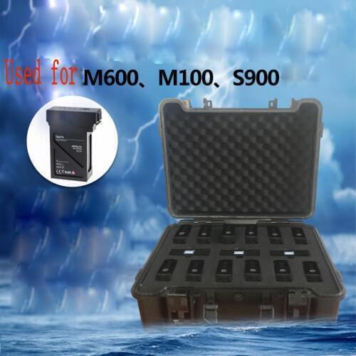 Battery case suitcase battery box waterproof hardshell in stock for DJI MATRICE M600 DJI M100 DJI S900
