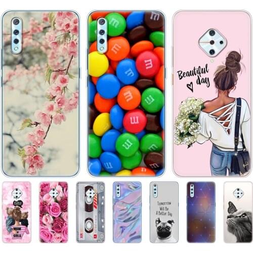 For VIVO V17 Phone Case on Vivo V17 Neo V 17 V17Neo VIVOV17 Cover Silicon Soft TPU Back Coque Protective 6.38 Inch Shell