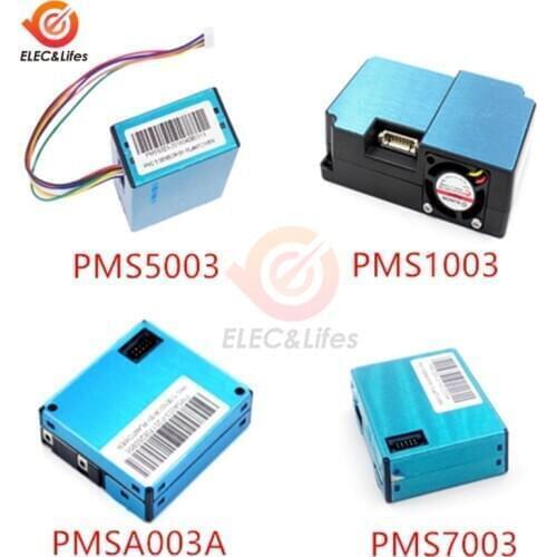 PMS7003 PMS5003 PMSA003A PMS1003 Air Quality Sensor PM2.5 Smoke Laser Sensor Detection Module Particle/Dust Sensor