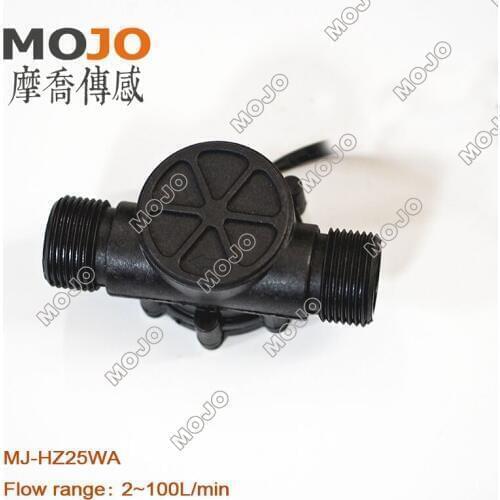 Flow sensor MJ-HZ25WA(10pcs) 2-100L/min 10% G1" Water Flow Meter Intelligent Water Dispenser