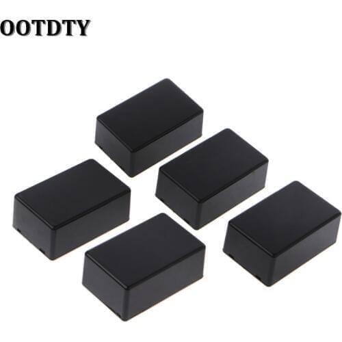 OOTDTY 5Pcs New Plastic Electronic Project Box Enclosure Instrument Case DIY 70x45x30mm