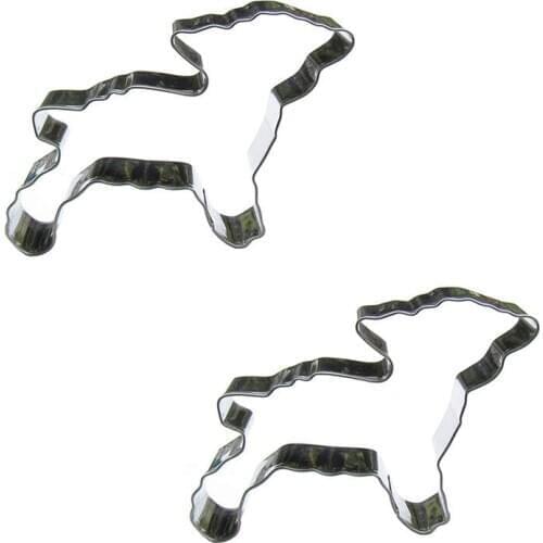 Small sheep shape 2 piece cookie cutting molds, baking tools, cake decorating soft candy tools