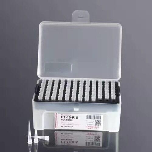 Filter Barrier Tips Universal Fit Filter Tips For Dispensers 10ul 96pcs/bx ,Aseptic packaging, DNase and RNase free