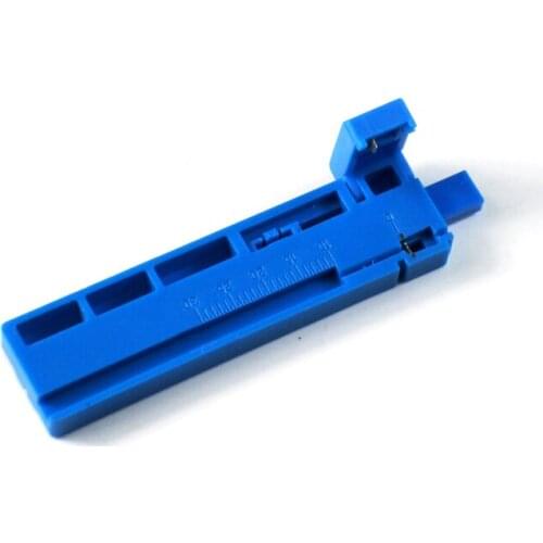 Himing optical fiber guide rail caliper fiber fixed-length guide integrated fixed-length stripping coating