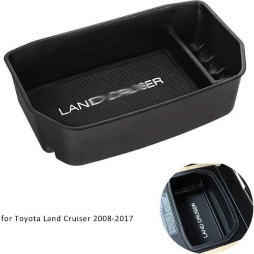 WHDZ Car Center Console Armrest Box Glove Box Secondary Storage For Toyota Land Cruiser 2008-2017