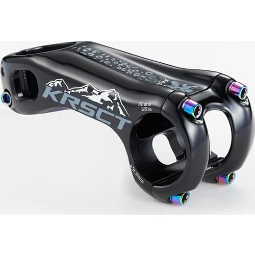 Polished Ultralight High-Strength -20 Degree 80/90/100mm Bicycle Stem for MTB Mountain Road Bike