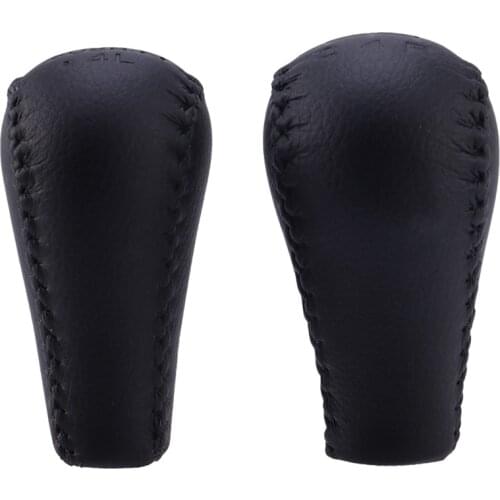 DHBH-5 Speed Lether Car Gear Shift Konb Gaiter Shifter Knob for NISSAN Patrol GU Y61 Transmission Gear Knob