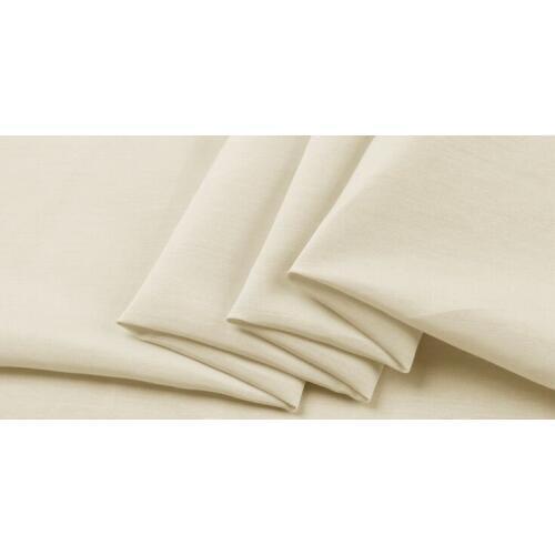 Howmay silk fabric cotton blend 9m/m 55" 140cm 50% silk 50% cotton creme 53# for lining or womens dress scarf hijab