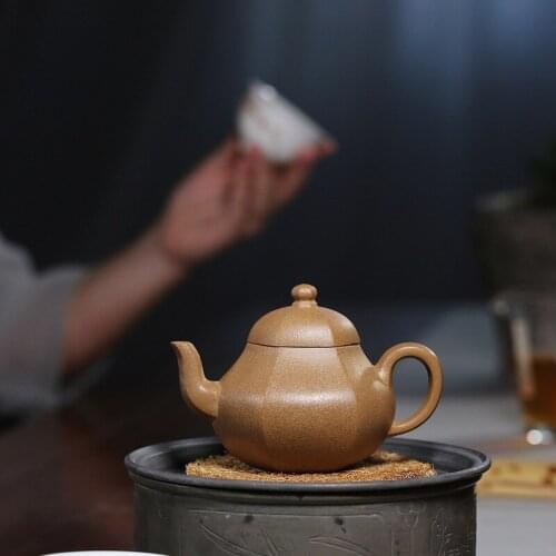 Six Fang Siting pot of run of mine ore section are recommended by the manual mud kung fu tea set a undertakes to 170 cc