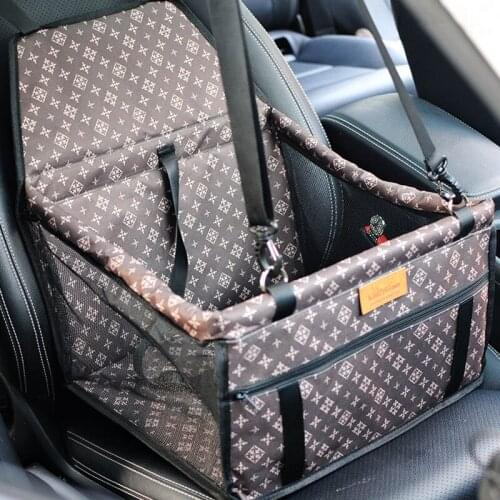 Pet Car Seat Bag Double Thicken Travel Accessories Mesh Hanging Bag Folding Pet Supplies Waterproof Dog Mat Blanket