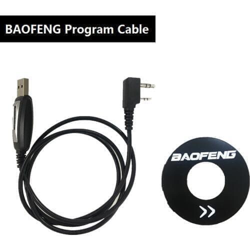 Baofeng USB Programming Cable/Cord CD Driver For UV-5R 888S UV-5RE UV-82 UV-F8+ UV-3R Plus Two Way Radio Ham Transceiver