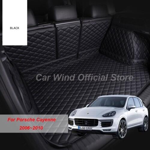High quality Car Trunk Mats For For Porsche Cayenne 2006~2010 2011~2017 Cargo Liner Accessories