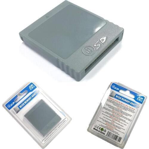 10 pcs a lot Wisd Memory Adapter SD Adapter Converter Card Reader for Wii for N-G-C GameCube Console