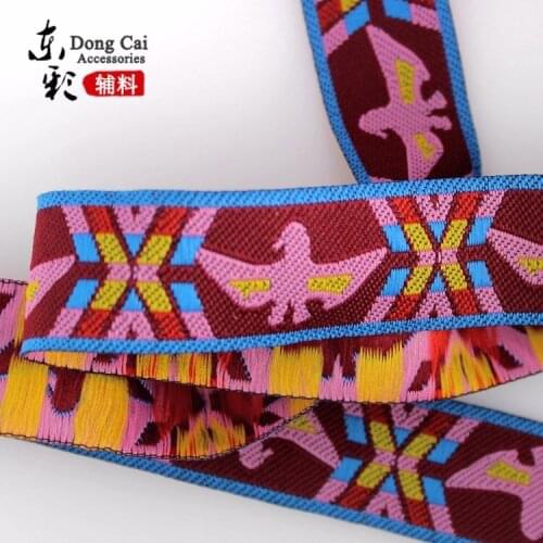 10yards* 1"(25mm) Woven Jacquard Cartoon Ribbon Webbing Handmade DIY Sewing Supplies for Bag Shoes, Pet Dog Collar Accessories