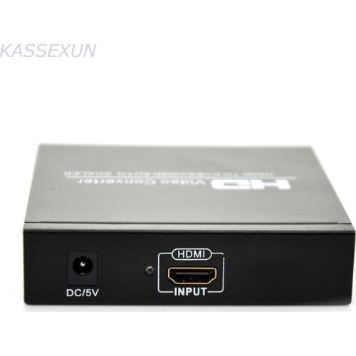 2017 new HDMI to CVBS converter card , hdmi to hdmi, support PAL/NTSC HDCP protocol Free shipping