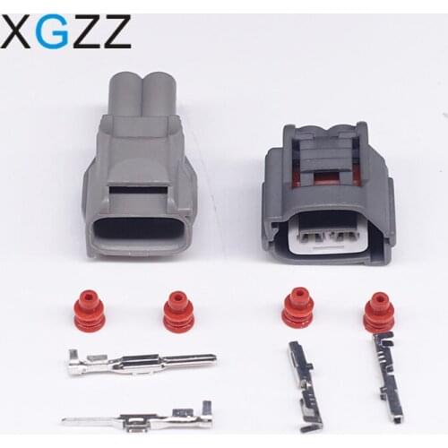 5Sets 2 Pin 7283-7021-10 90980-10901 Female Waterproof Automotive Connector For Toyota