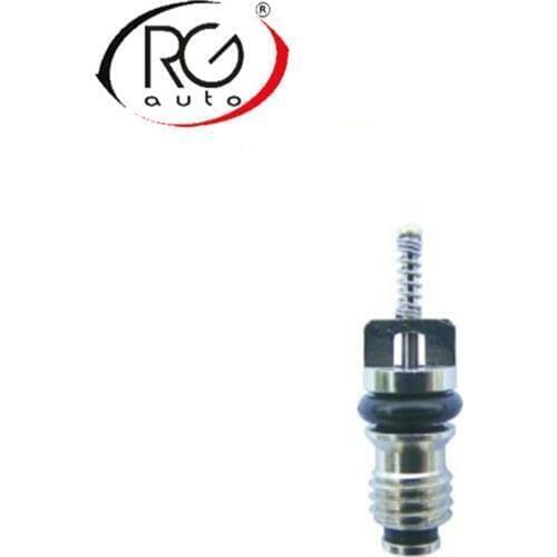 50Pcs M6*0.75 NBR R12 R134A Car Air Conditioning A/C Tire Valve Stem Core Remover kit Copper Valve Core 18.5(0.72in)