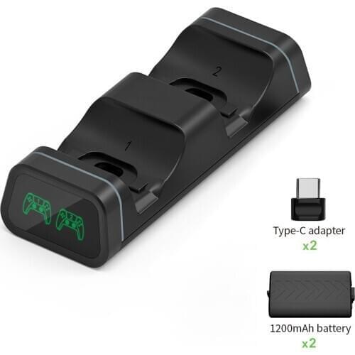 Rechargeable Battery Pack For X Box Xbox Series S X Controller Spare Control Gamepad Play And Charge Kit Wireless Charger Dock