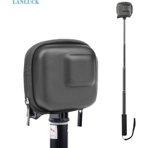 Aluminum Extension Rod Sports Camera Storage Bag for GOPRO for DJI Osmo Action Mini Bag for gopro 8 Selfie Stick Protective Case